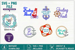 Cruise Ship Set 01 Sayings Bundle SVG Cut File Sublimation Product Image 7