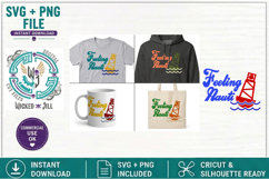 Cruise Ship Set 01 Sayings Bundle SVG Cut File Sublimation Product Image 8