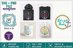 Cruise Ship Set 01 Sayings Bundle SVG Cut File Sublimation Product Image 11