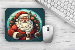 Santa Claus Christmas Mousepad PNG, Christmas Mousepad subli Product Image 1