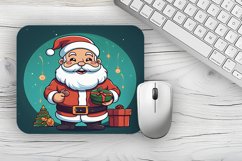 Santa Claus Christmas Mousepad PNG, Christmas Mousepad subli Product Image 1