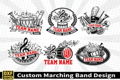 Marching band shirt SVG Editable Template Instate download Product Image 2