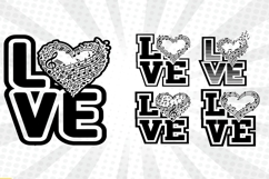 Love Marching band shirt SVG Editable Template Instate downl Product Image 3