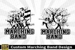 Marching band shirt SVG Editable Template Instate download Product Image 2