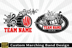Marching band shirt SVG Editable Template Instate download Product Image 1