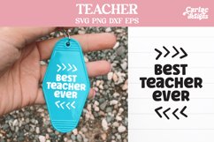Teacher Motel Keychain SVG Bundle Product Image 2