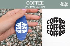 Coffee Motel Keychain SVG Bundle Product Image 2