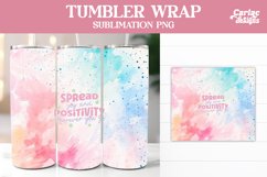 Tumbler Sublimation Wrap Bundle, Motivational Tumbler Wrap Product Image 3