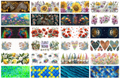 223 designs. Mug sublimation BUNDLE. 11oz mug wrap Product Image 2