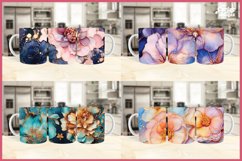 3d Mug Wrap Bundle | 3d Alcohol Ink Mug Sublimation PNG Product Image 2