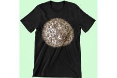 Leopard Yin Yang Circular Background PNG - 5 Variations Product Image 2