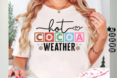 Hot Cocoa Weather Svg Design Product Image 1