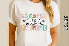 Created With A Purpose Svg Design Product Image 2