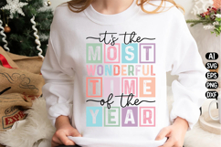 It's The Most Wonderful Time Of The Year Svg Design Product Image 2