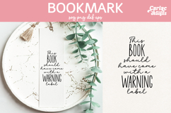 Smut Book Lover Bookmark SVG, Printable Bookmarks Product Image 8