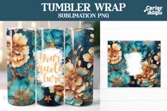 Tumbler Sublimation Wrap, Alcohol Ink Tumbler Wrap Product Image 3
