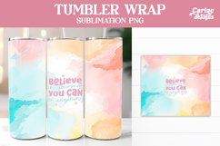 Tumbler Sublimation Wrap Bundle, Motivational Tumbler Wrap Product Image 14