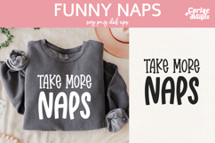 Funny Naps Designs Bundle, Sassy Girl Quote Design Bundle Product Image 3