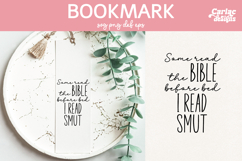 Smut Book Lover Bookmark SVG, Printable Bookmarks Product Image 3