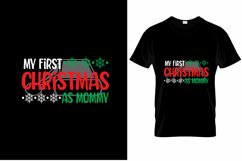 MY FIRST CHRISTMAS...CUSTOM T SHIRT Product Image 1