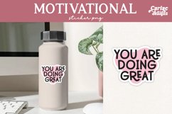 Inspirational Sticker, Motivational Sticker, Printable PNG Product Image 1