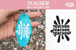 Teacher Motel Keychain SVG Bundle Product Image 17