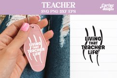 Teacher Motel Keychain SVG Bundle Product Image 18