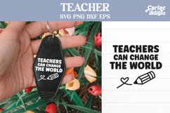 Teacher Motel Keychain SVG Bundle Product Image 3