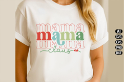 Mama Claus Svg Design Product Image 3