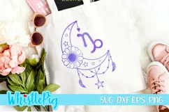 Zodiac Signs Zodiac Symbols Astrology Crescent Moon Zodiac Product Image 5