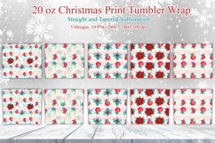 Merry Christmas Tumbler Sublimation BUNDLE PNG Product Image 2