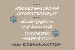 Meow Pusy | Hand Drawn Cute Script Font Product Image 2