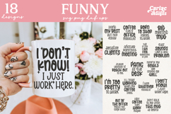 Funny Sarcastic Mug SVG and Sublimation Mega Bundle Product Image 4