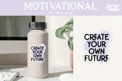 Inspirational Sticker, Motivational Sticker, Printable PNG Product Image 1