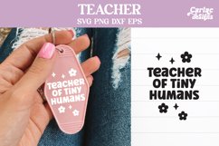 Teacher Motel Keychain SVG Bundle Product Image 21