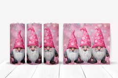 Cute Gnome Tumbler Wrap Sublimation Designs Product Image 1