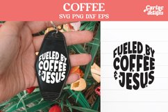 Coffee Motel Keychain SVG Bundle Product Image 4