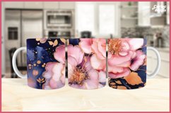 3d Mug Wrap Bundle | 3d Alcohol Ink Mug Sublimation PNG Product Image 3