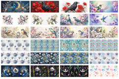 223 designs. Mug sublimation BUNDLE. 11oz mug wrap Product Image 4