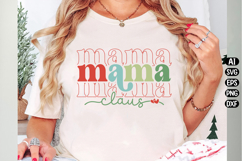 Mama Claus Svg Design Product Image 1
