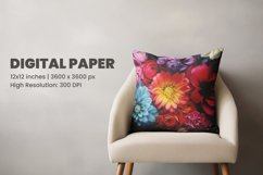 Flower Pattern digital paper Product Image 3