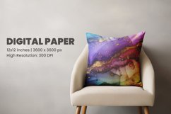 Colorful marble texture digital paper Product Image 3