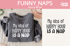 Funny Naps Designs, Sassy Girl Quote Design Product Image 1