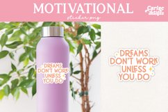 Inspirational Sticker, Motivational Sticker, Printable PNG Product Image 1