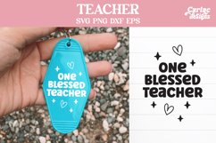 Teacher Motel Keychain SVG Bundle Product Image 5