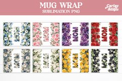Tumbler Sublimation Wrap, Mom Tumbler Wrap Bundle Product Image 6