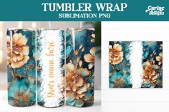 Tumbler Sublimation Wrap, Alcohol Ink Tumbler Wrap Product Image 3