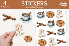 Cute Printable Stickers, Stickers Sheet, Planner Stickers Product Image 1