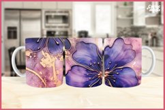 3d Mug Wrap Bundle | 3d Alcohol Ink Mug Sublimation PNG Product Image 5