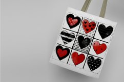 Red And Gold Marble Digital Paper Product Image 4